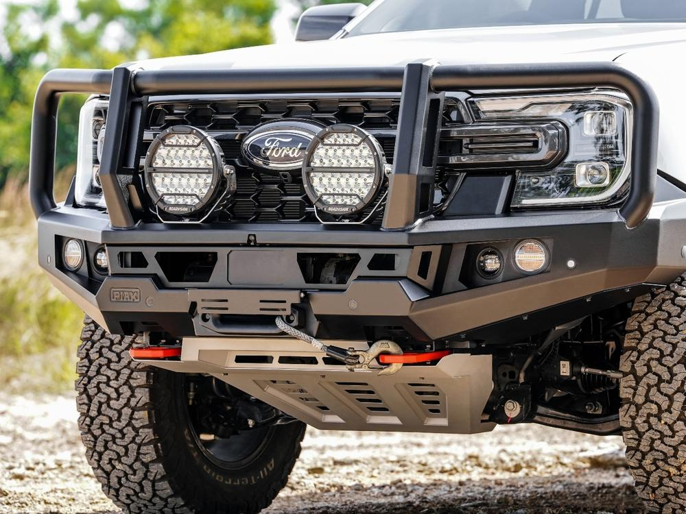 Genesis Loop Bar (Orange Recovery Points & Grey Bash Plate) for Ford Ranger (5/2022+)