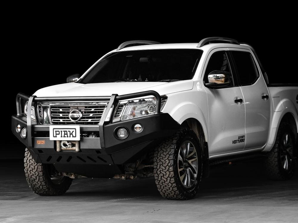 Premium Loop Bar (Black Recovery Points & Bash Plate) for Nissan Navara D23/NP300 (3/2015 to 12/2020)