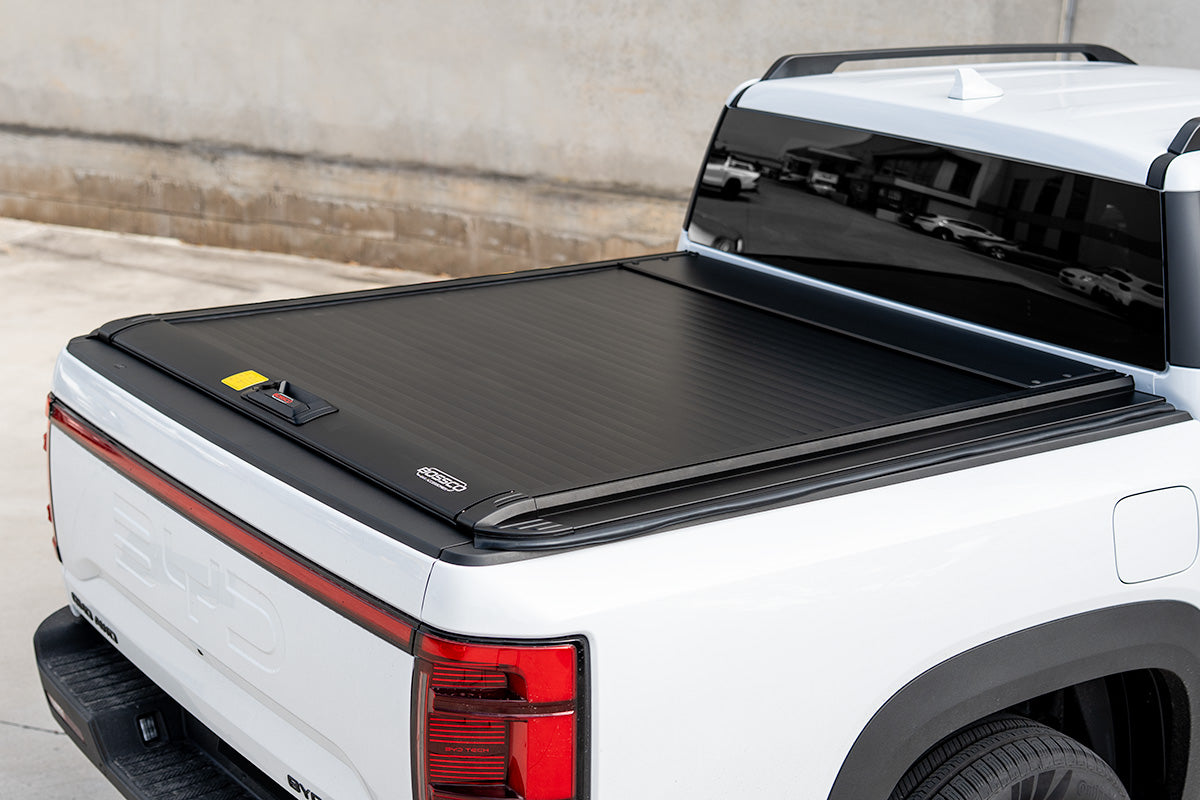 Black Manual Roller Shutter Suitable For BYD Shark 6 2025+