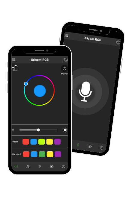 BCX-R Canopy Downlights: Oricom App Controlled RGB LED Rock Light 4 Pack