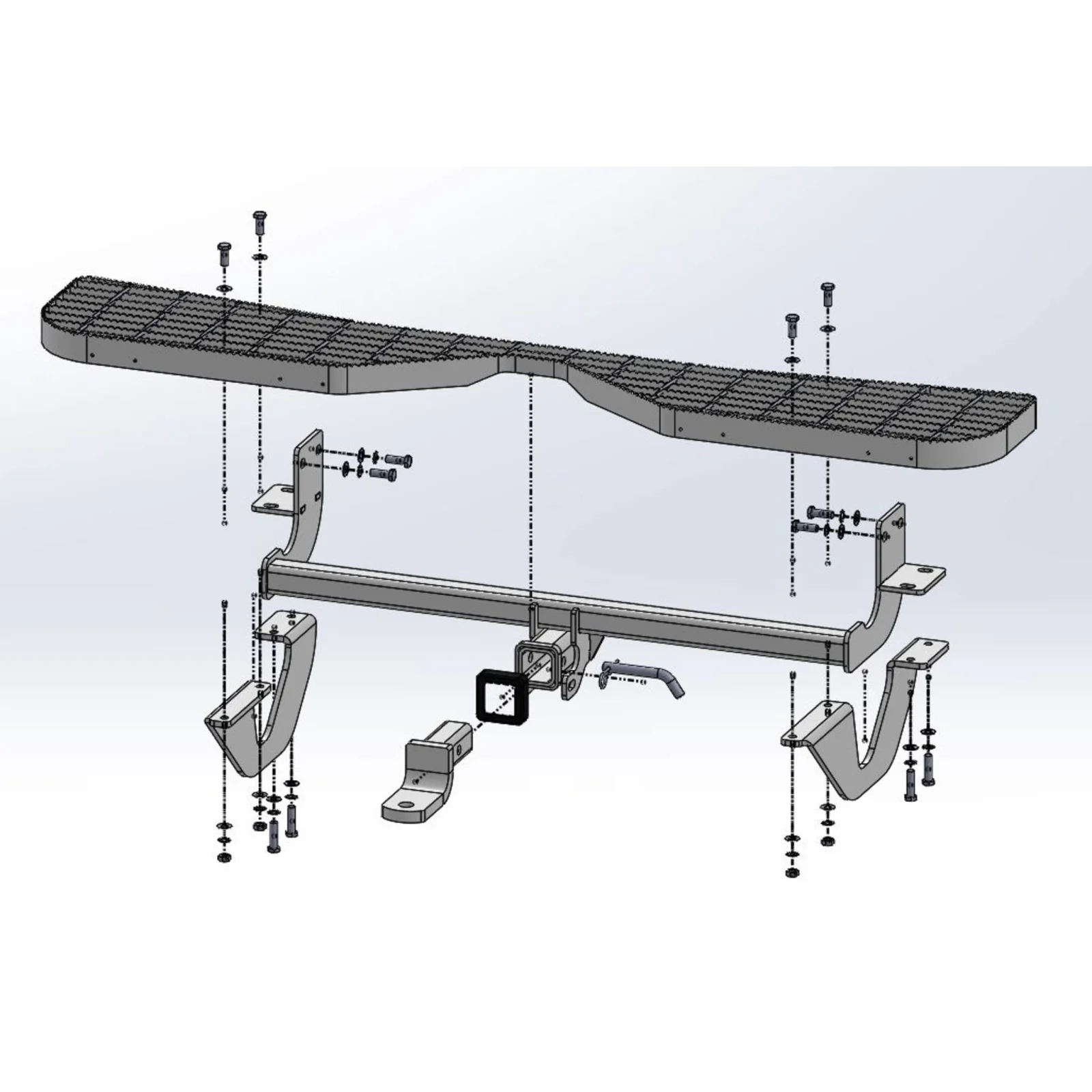 TAG Rear Step for Toyota Hiace 02/2019 - on
