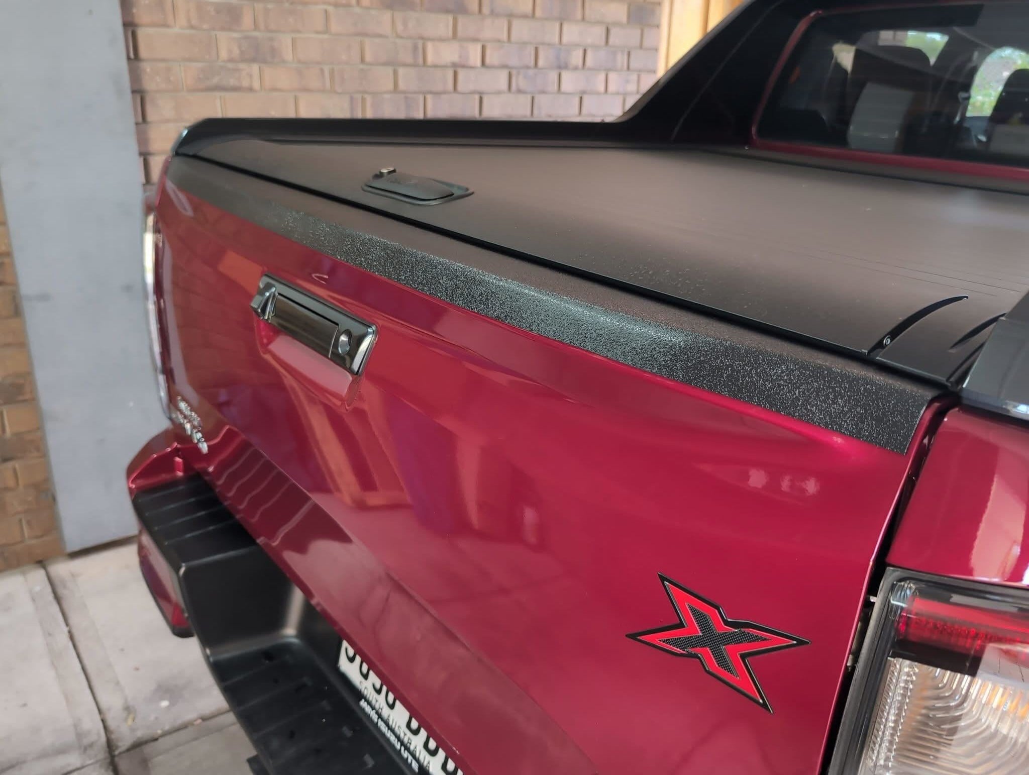 Tail Gate Tailgate Cap Cover Suitable For Isuzu D-MAX 2024 Facelift - ON