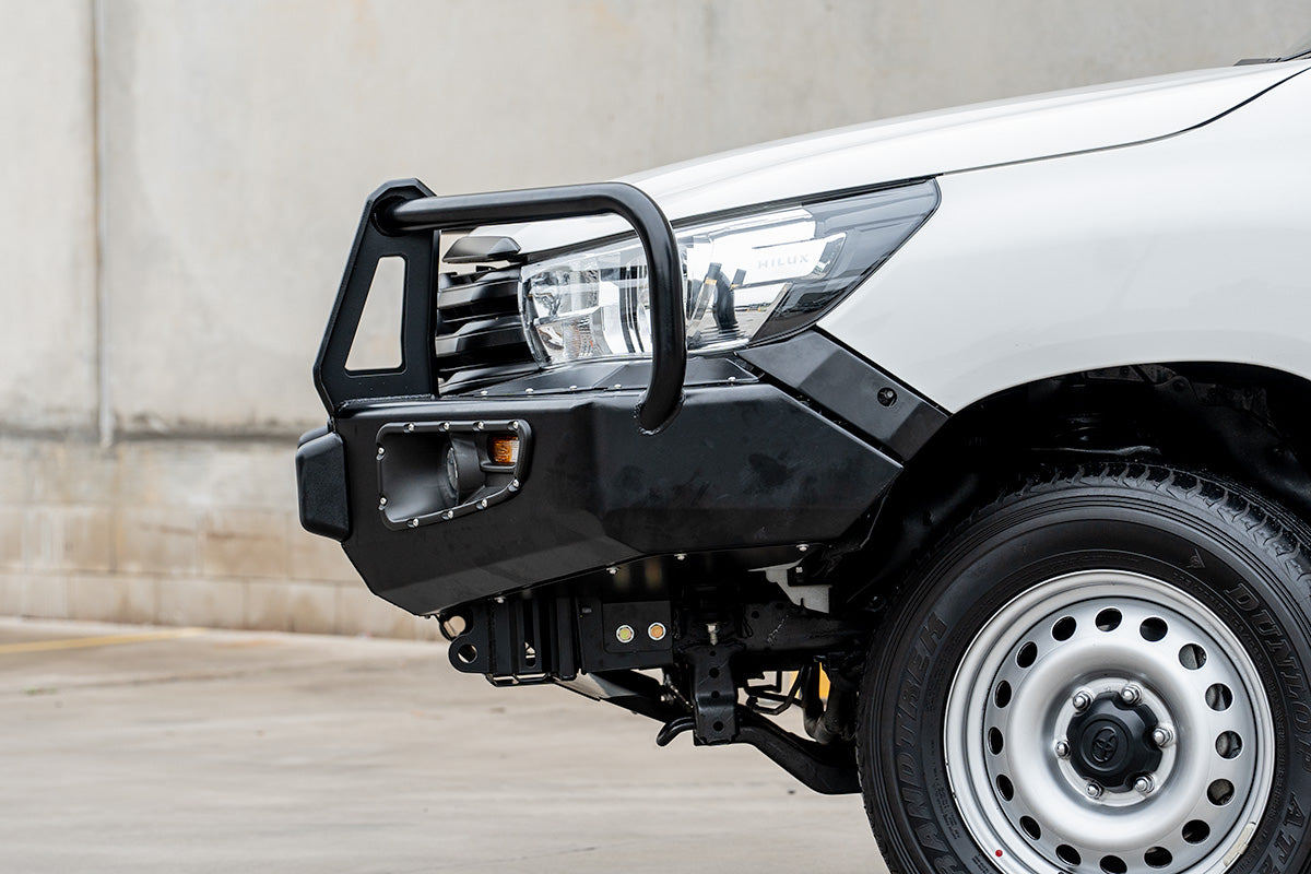 Triple Loop Full Bumper Replacement Bull bar Suitable For Toyota Hilux N80 2015-2018