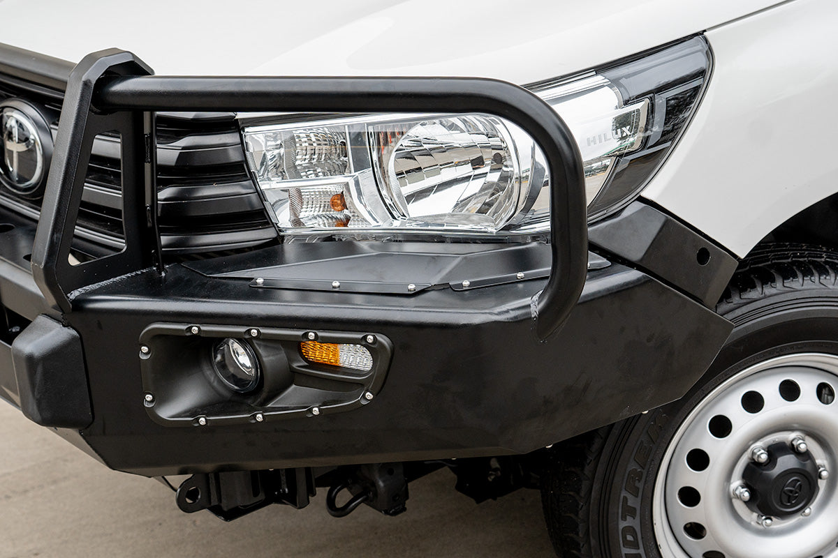 Triple Loop Full Bumper Replacement Bull bar Suitable For Toyota Hilux N80 2015-2018