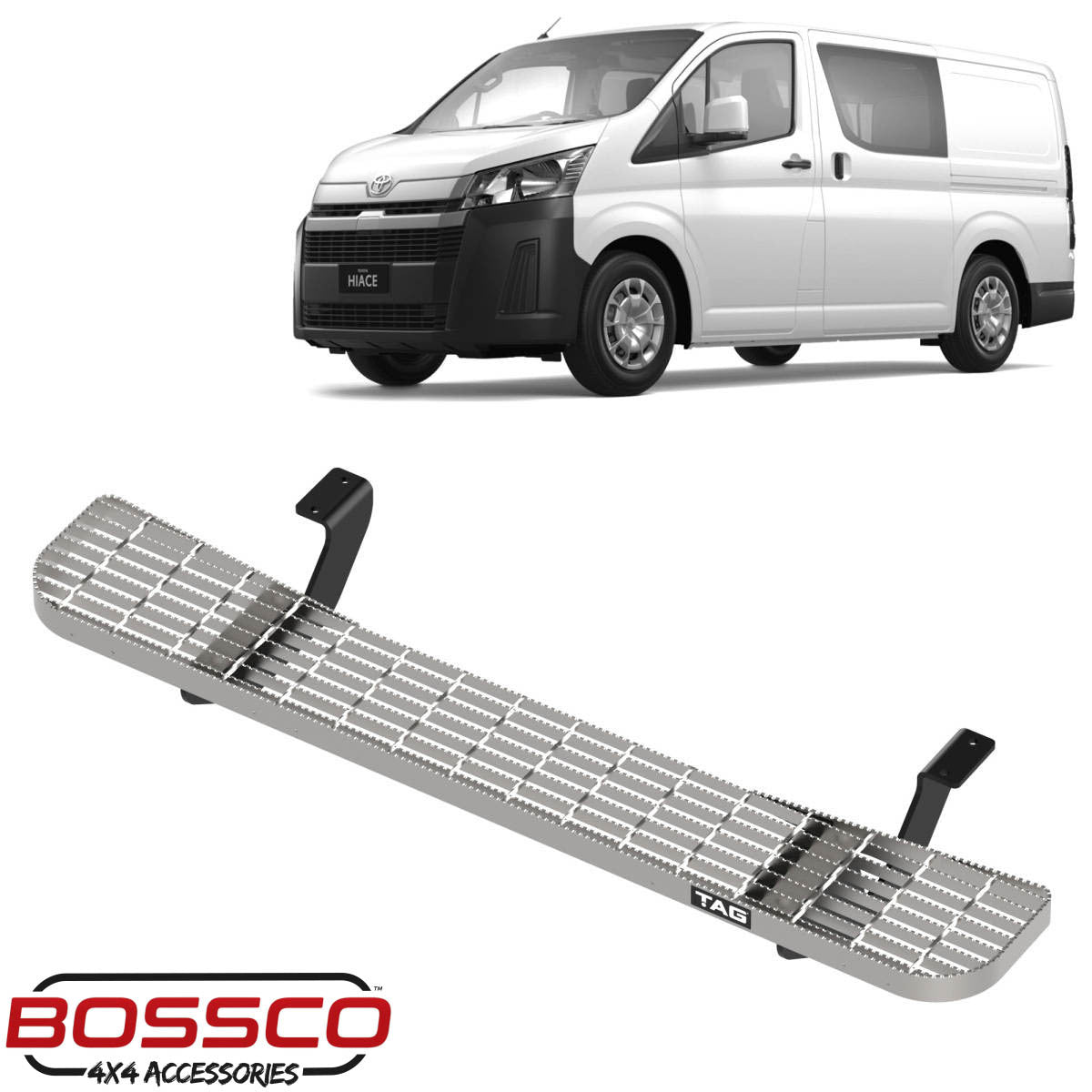 TAG Rear Step to suitable for Toyota Hiace / Commuter (02/2019 - on)