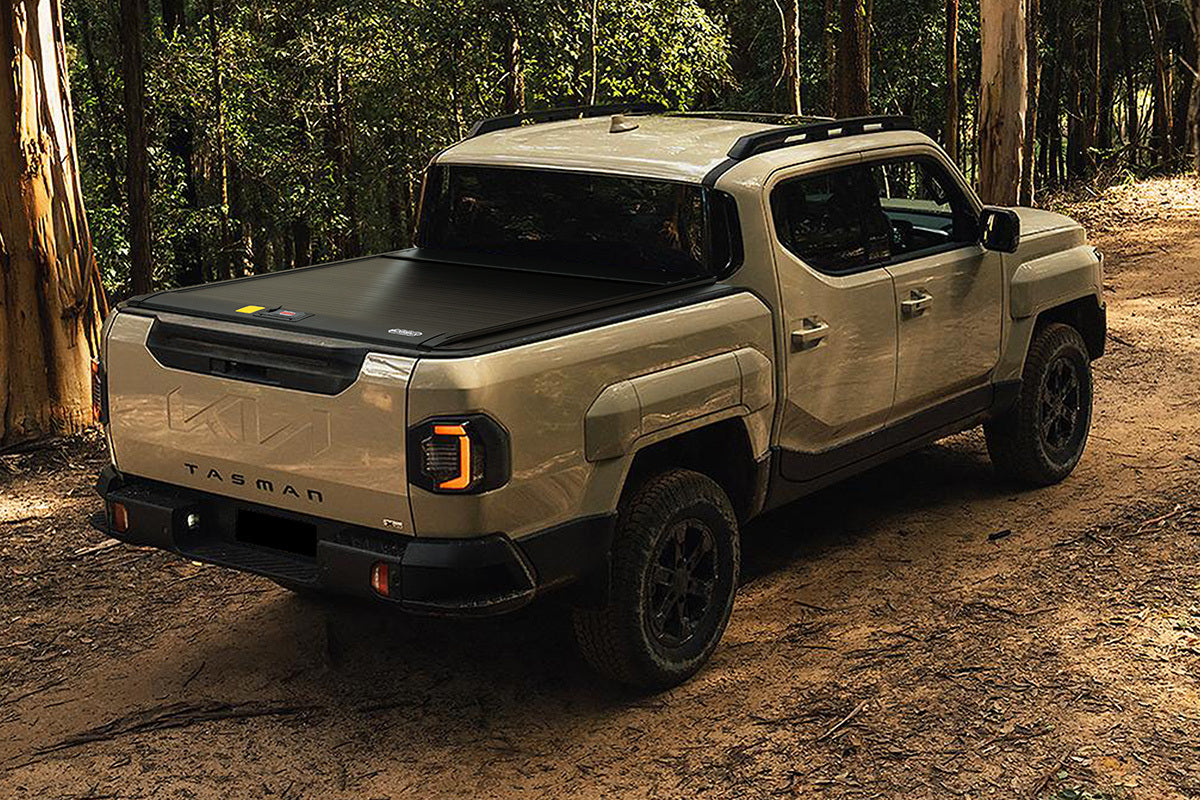 Black Manual Roller Shutter Suitable For Kia Tasman 2025+