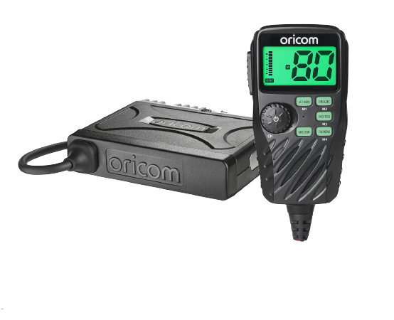 Oricom UHF390 5 Watt 80 Channel UHF Radio With Remote Microphone 5 YR WTY 2012