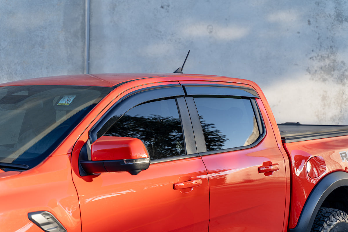 Weathershields Window Visors Suitable For NEXT GEN Ford Ranger RAPTOR 2022+
