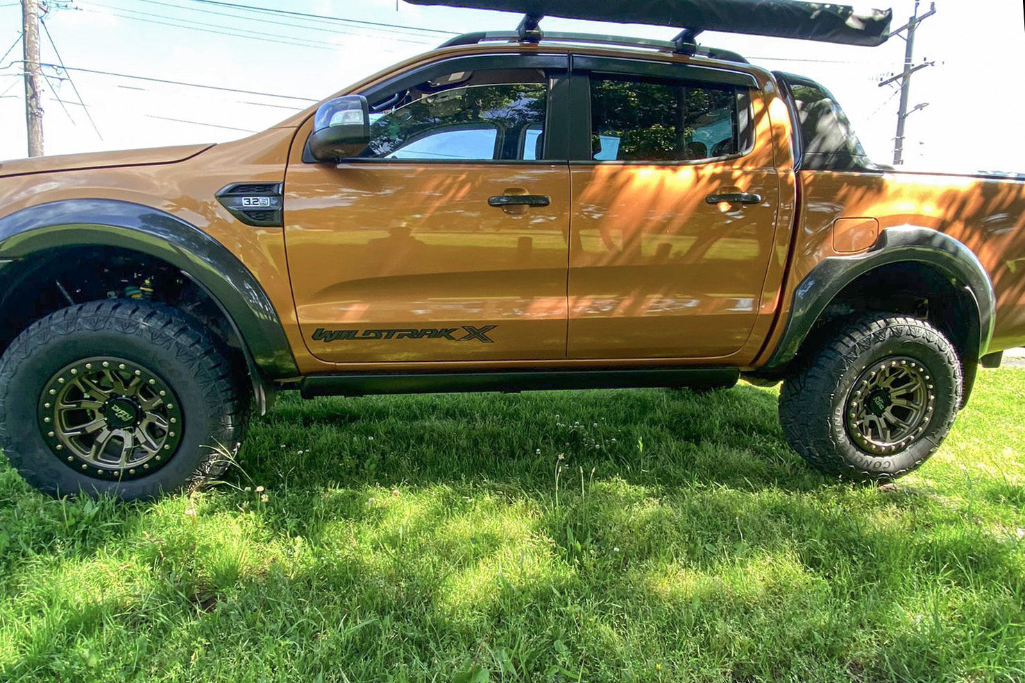 BCE-Board Electric Retractable Side Steps Suitable For Ford Ranger PX 2012-2022