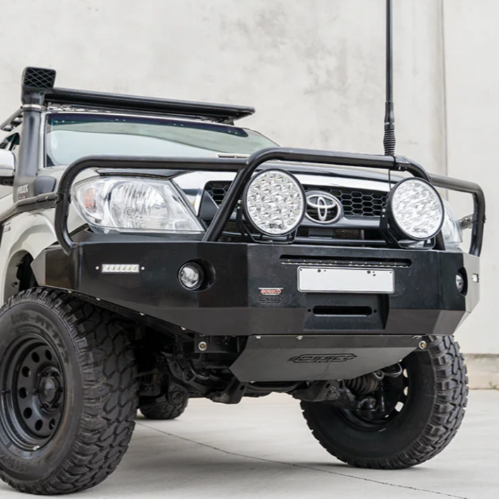 Comparison between bull bars and nudge bars for Australian Ute vehicles