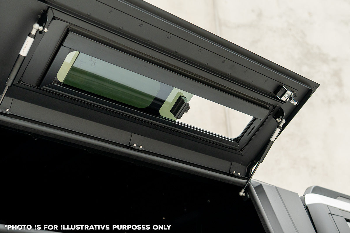 Side Doggy Door Replacements for BCX-R Canopies with Sliding Windows Passenger Side - Internal Hinge