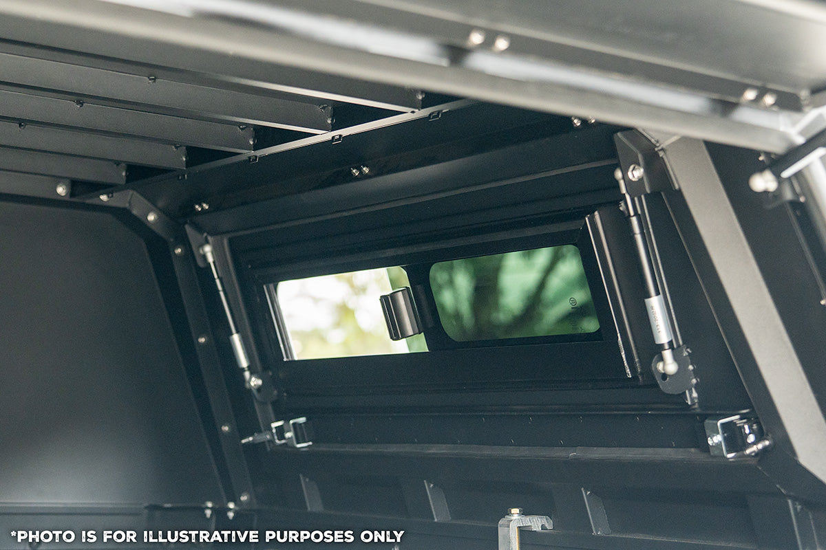 Side Doggy Door Replacements for BCX-R Canopies with Sliding Windows Passenger Side - Internal Hinge